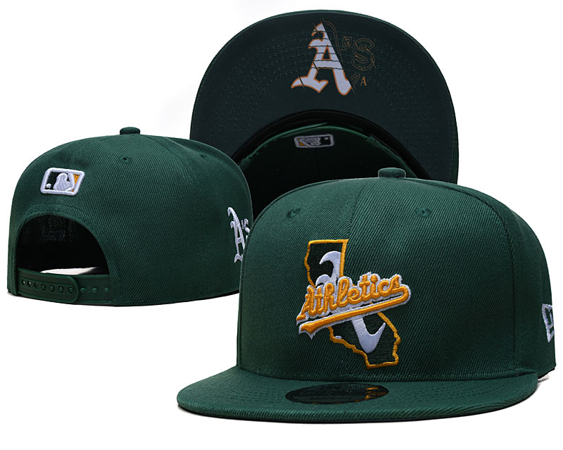 Oakland Athletics Stitched Snapback Hats 006